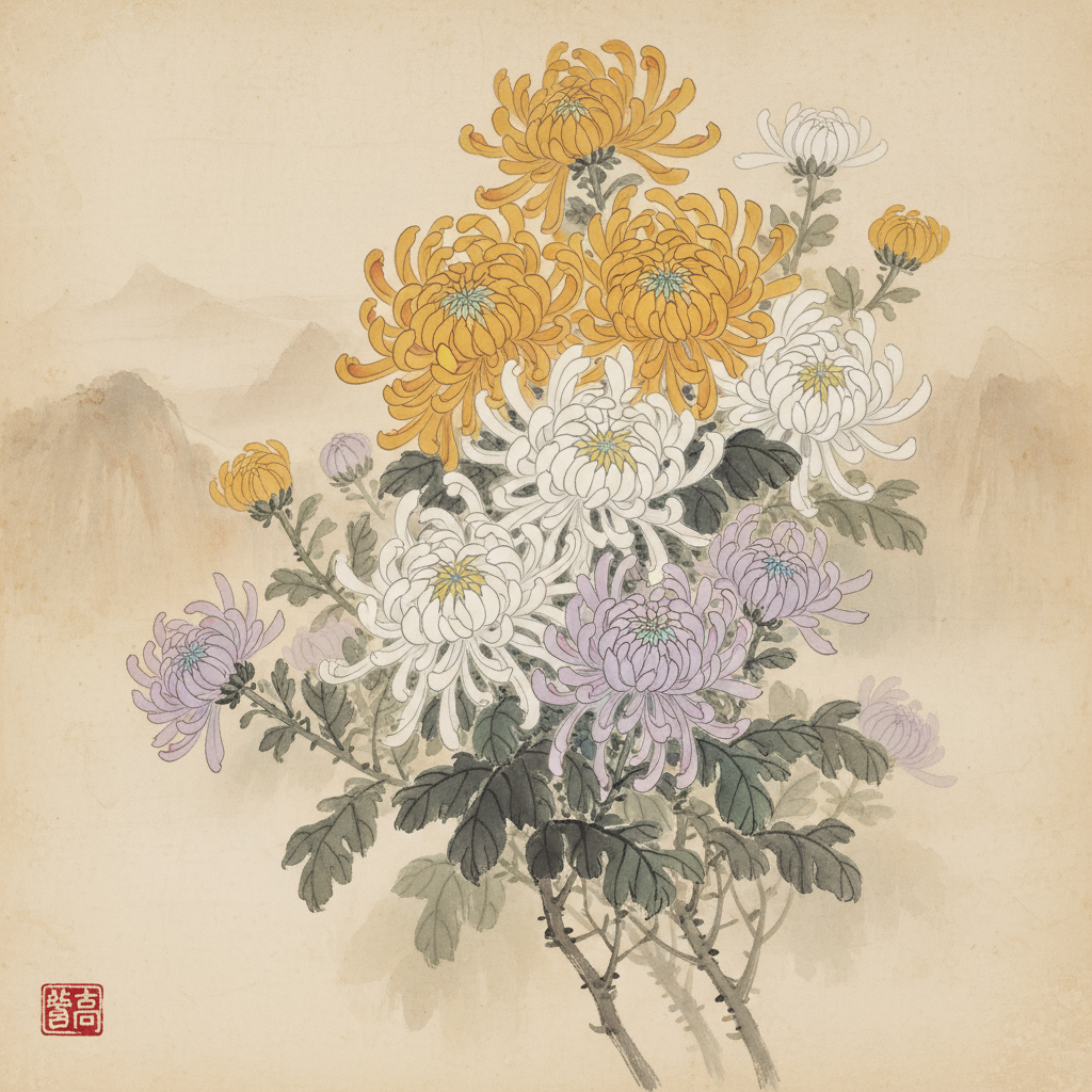 重陽節(jié)賞菊